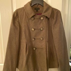 TOPSHOP double breasted coat